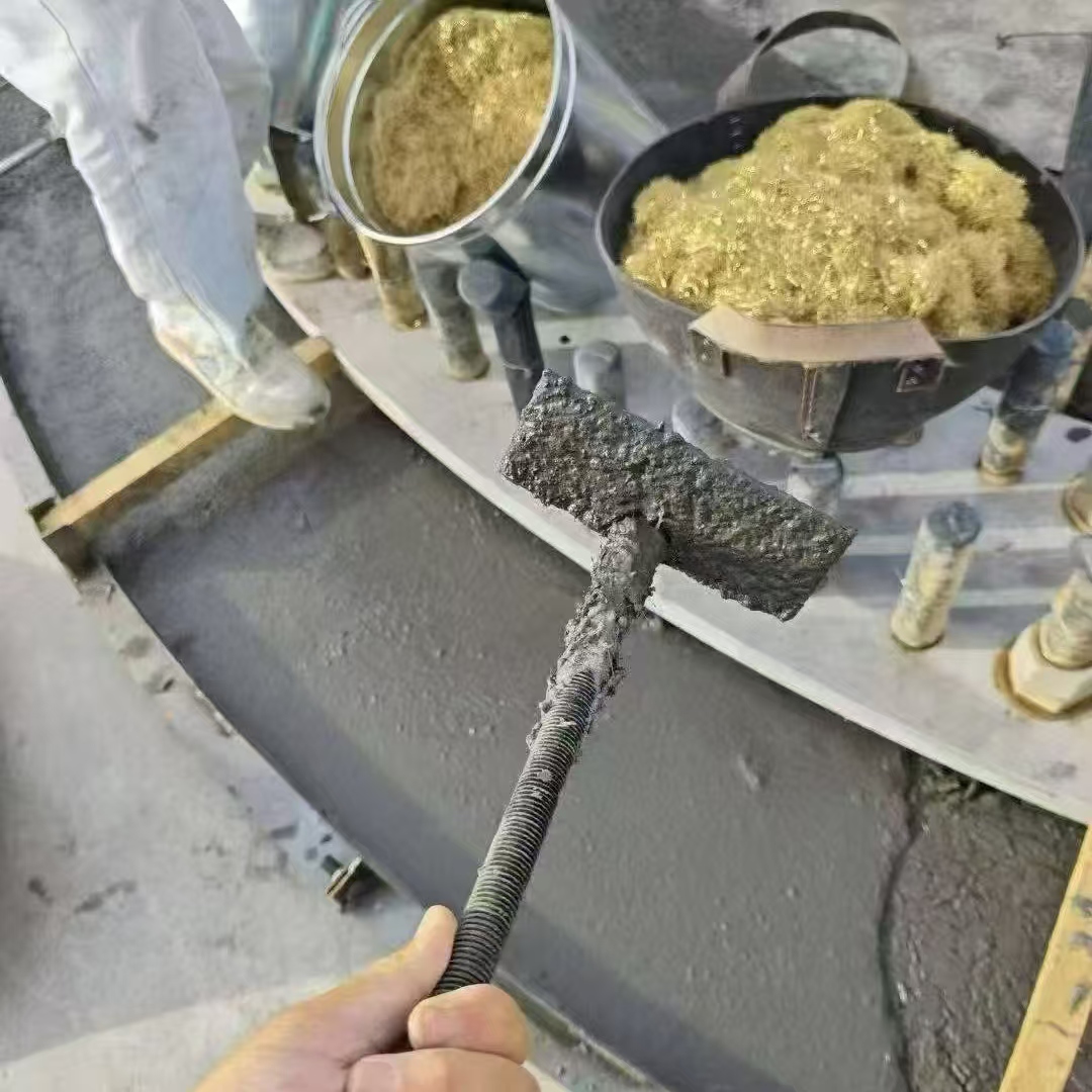 乔口C120钢纤维高强无收灌浆料 轧机压缩机汽轮机发电机锻压设备底座灌浆材料